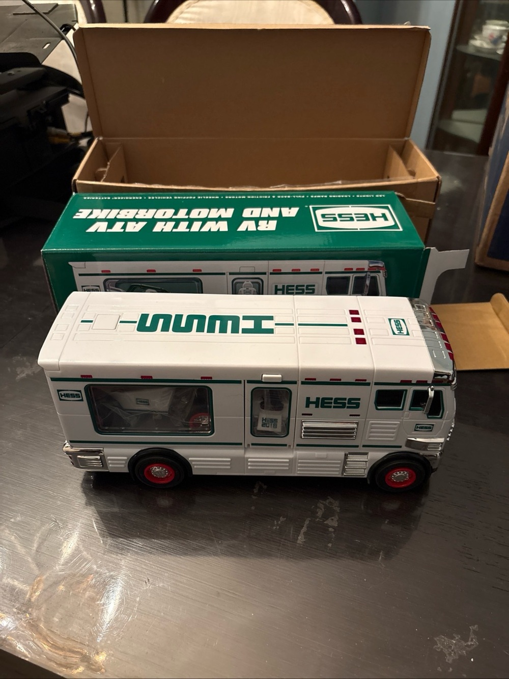 Hess Truck RV ATV Motorcycle Toy